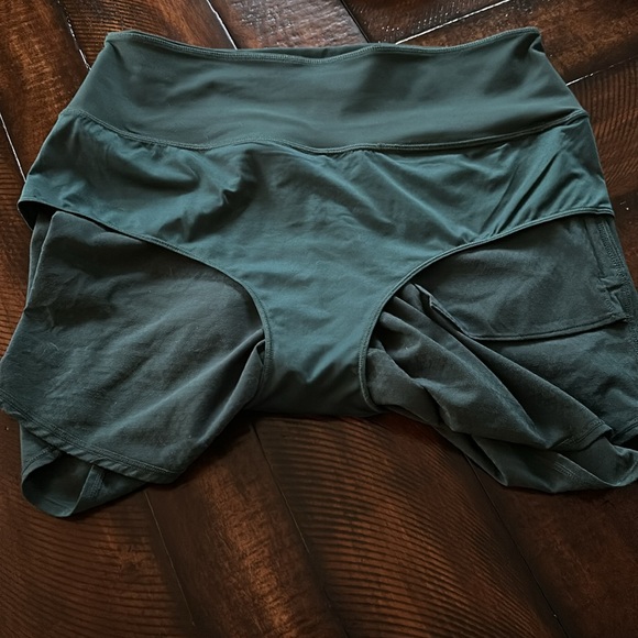 Oiselle High Rise Long Roga - like new size 8- Juniper - Picture 6 of 7